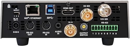 Miniatura 4 de Lumens VC-A71P 8MP 4K UHD 12G-SDI/HDMI 2.0 IP PTZ Cámara, Negro