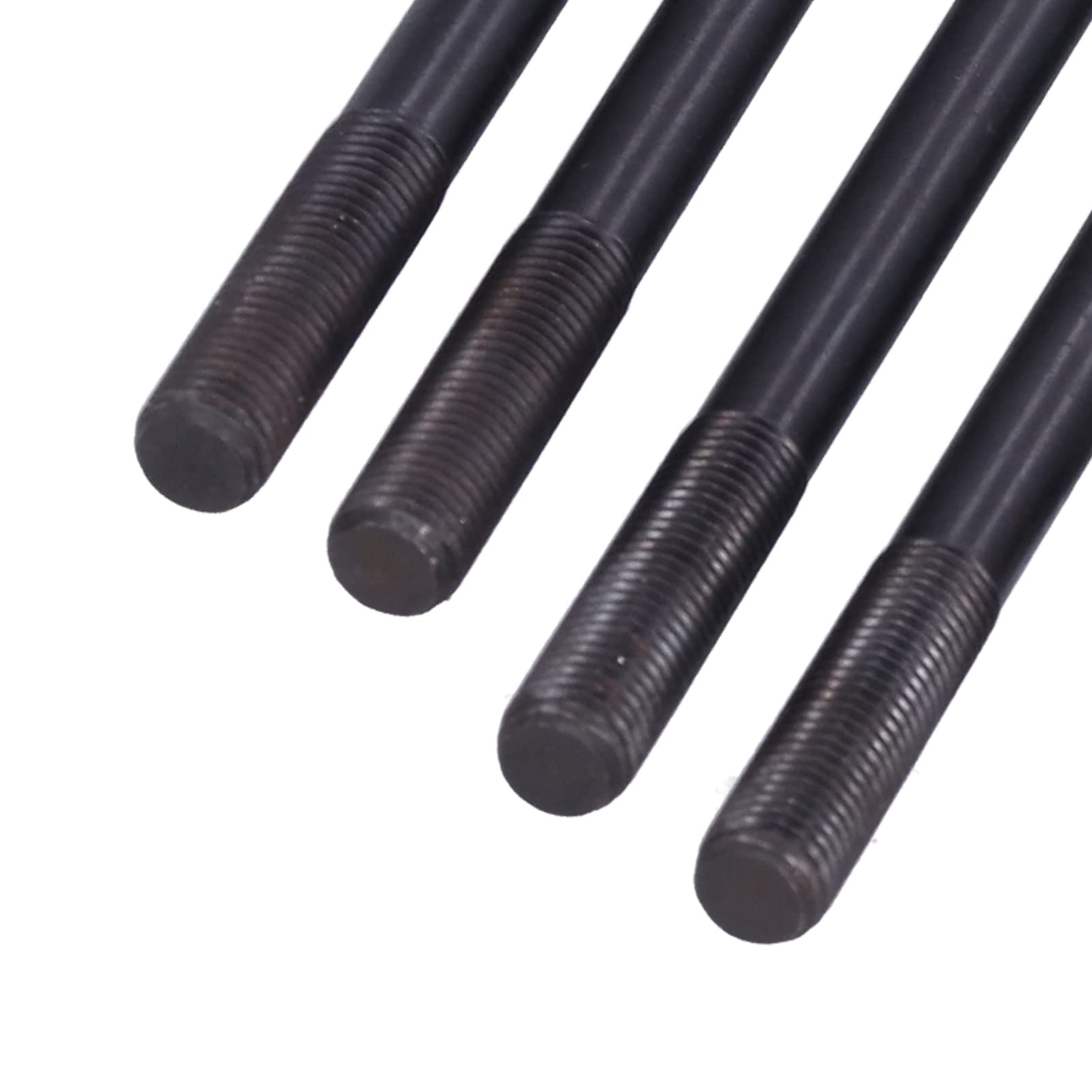 Kit bulloni prigionieri testata cilindro per motocicletta, precisione resistente, acciaio ad alta resistenza lavorato a CNC, resistente alla corrosione, rivestimento in ossido