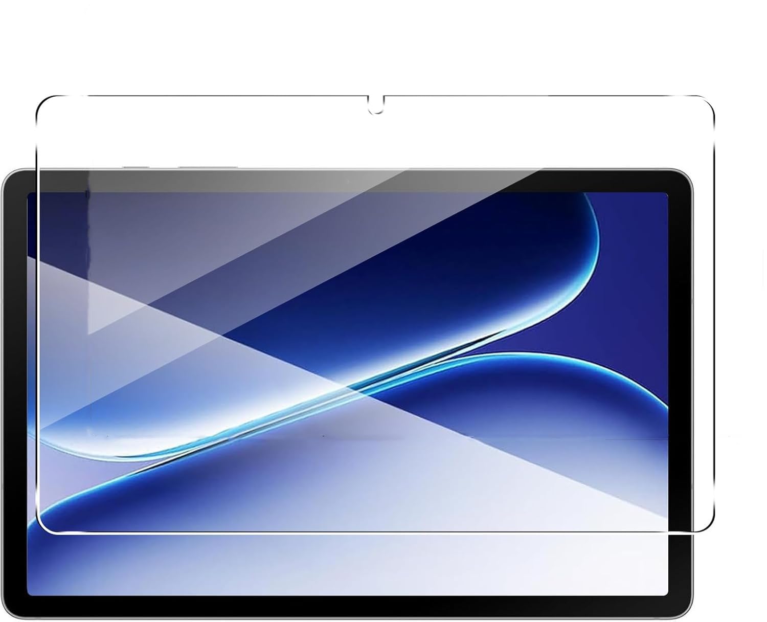 1Pcs Screen Protector for OnePlus Pad Go 2/OPPO Pad Air 5 Tempered Glass,Ultra Resistant,Anti Fingerprints,HD Clear,No Bubbles,9H Hardness Protector Film Tempered Glass Film