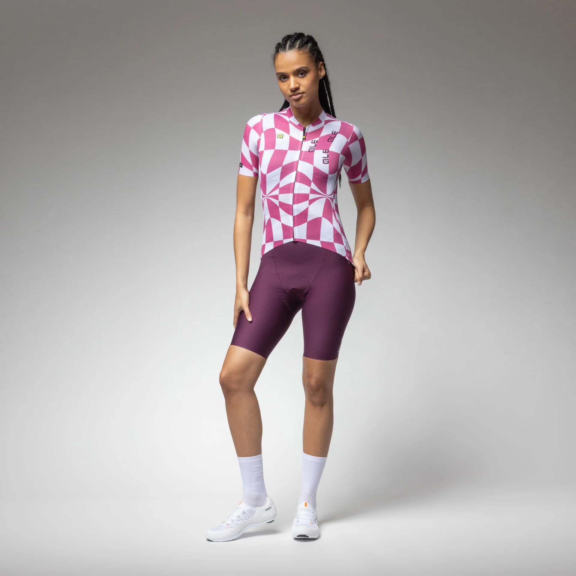 Alé Cycling Multiverso 2.0 Damen Radtrikot Kurzarm - Leichtes Micro-Mesh RAW-Cut Aero-Ärmel DREI Gesäßtaschen Performance Fit