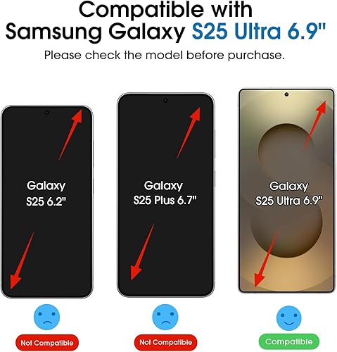 Vista 57 de amFilm OneTouch - Protector de pantalla de alineación automática para Samsung Galaxy S23 de 6.1 pulgadas + protector de lente de cámara, vidrio