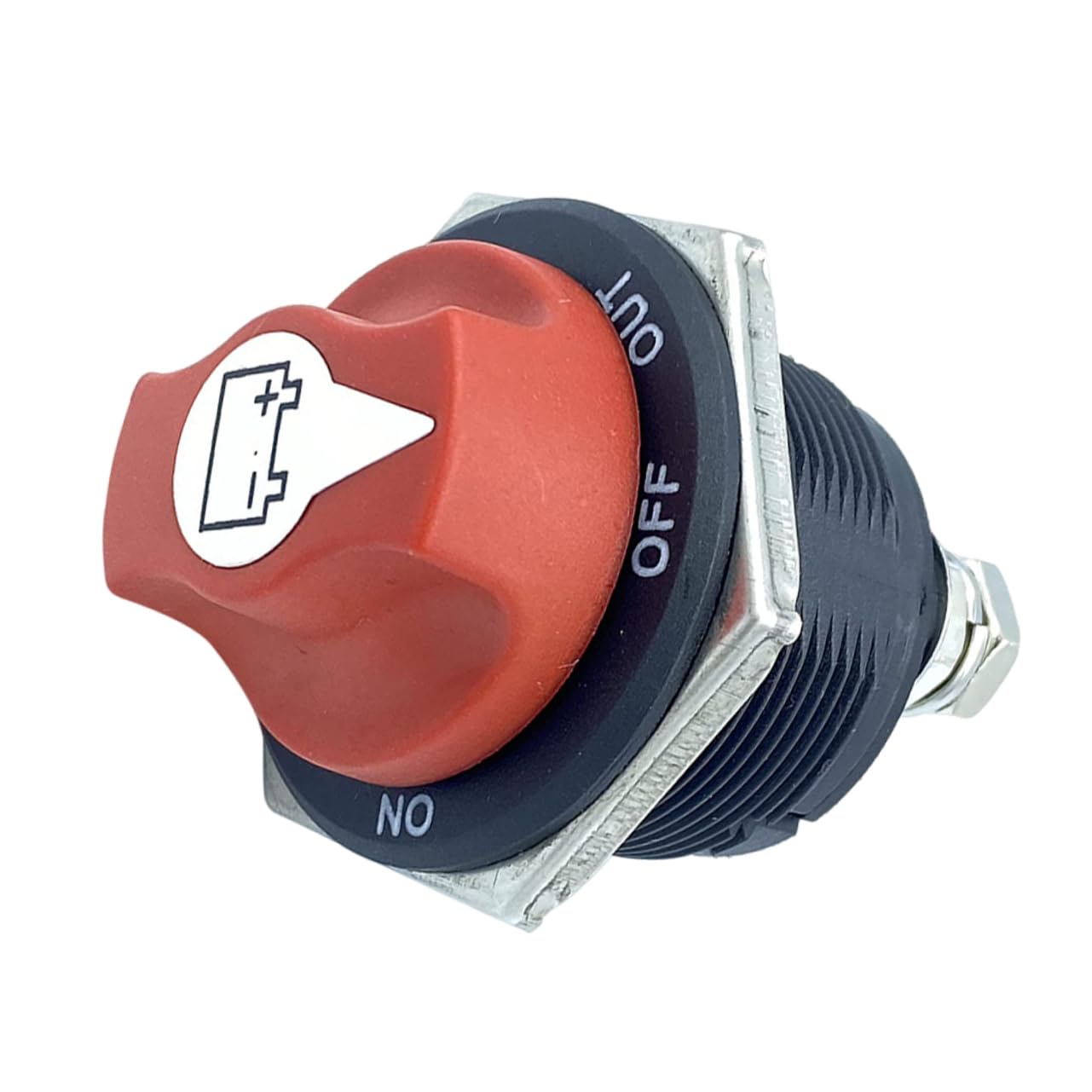 PartyKindom Battery Disconnect Switches Car Battery Power-Off Switch Waterproof Heavy Duty Isolator Cut Off Master for Outdoor Use