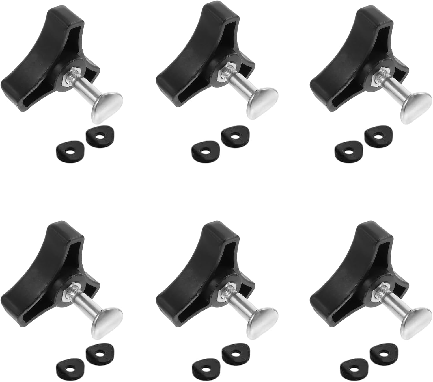 Lawn Mower Handle Bolts Knob Screws Kit Triangle Nut Bolt Lawn Mower Parts