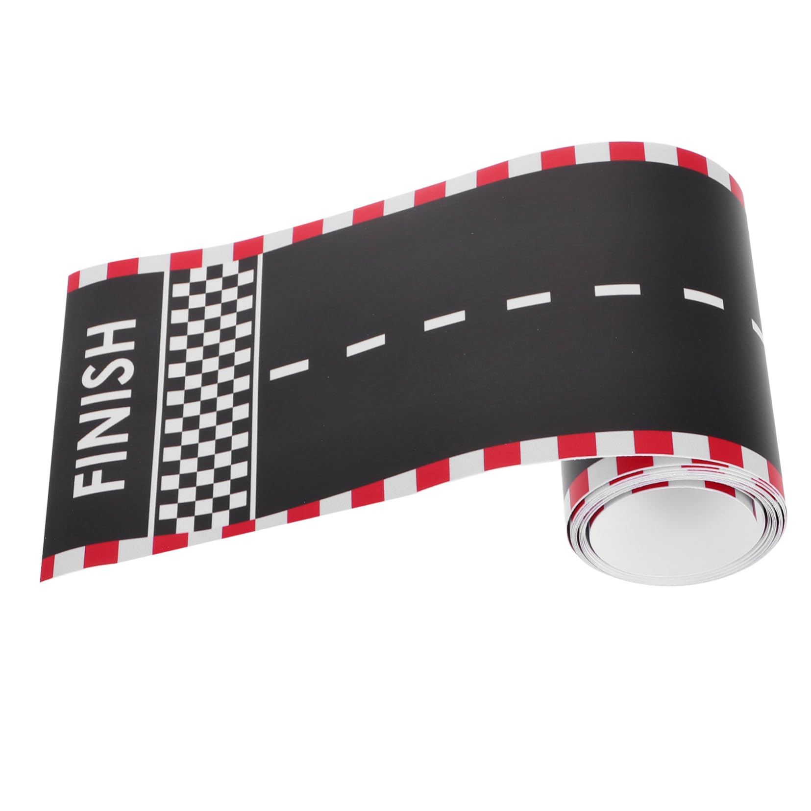 HANABASS Portable Race Car Party Decorations Custom Track Tape Interactive Play Mat for Kids' Fun