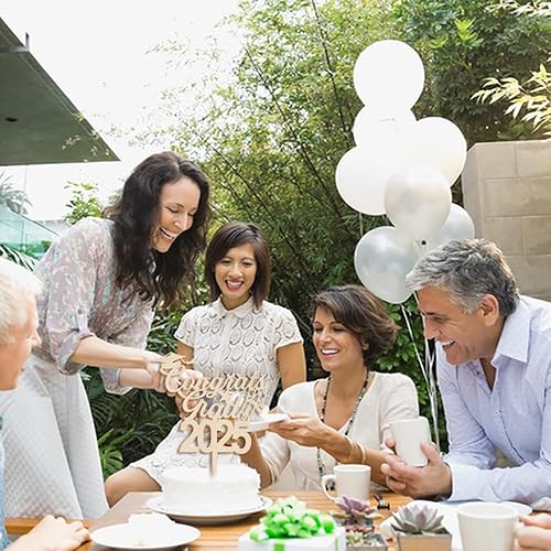 Miniatura 7 de Decoración para pastel de graduación 2025, decoración de fiesta de graduación 2025, escuela secundaria, decoración de pastel de graduado