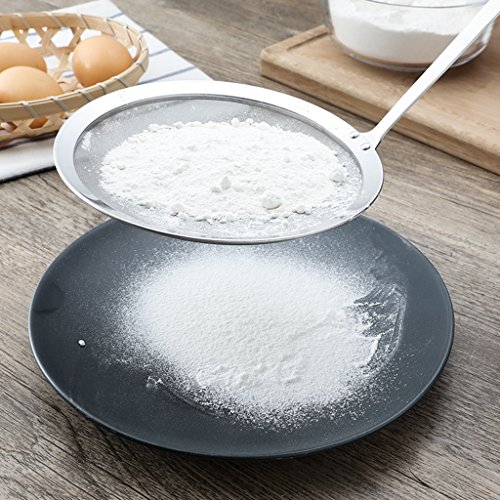 Filtro de frigideira Homyl 2 pçs concha de concha de aço inoxidável colher de sopa para fritar alime