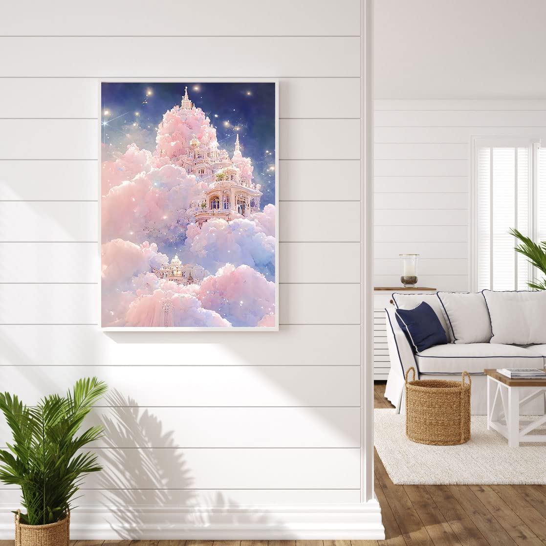 Kit De Peinture Diamant – Décoration Murale à Strass 5D Pour Adultes Et Enfants – Décoration Murale D'intérieur (30,5 X 40,6 Cm