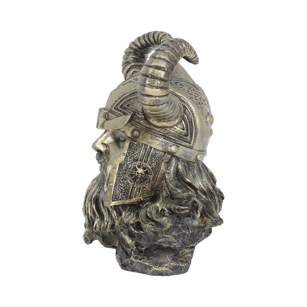 Nemesis Now Odin Bust Figurine 27cm Bronze, 18cm - Image 2