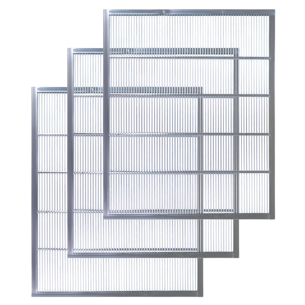 3Pcs Queen Excluder Metal Queen Bee Excluder for 10 Frame Beehive Beekeeping Queen Excluders Beekeeping Tools