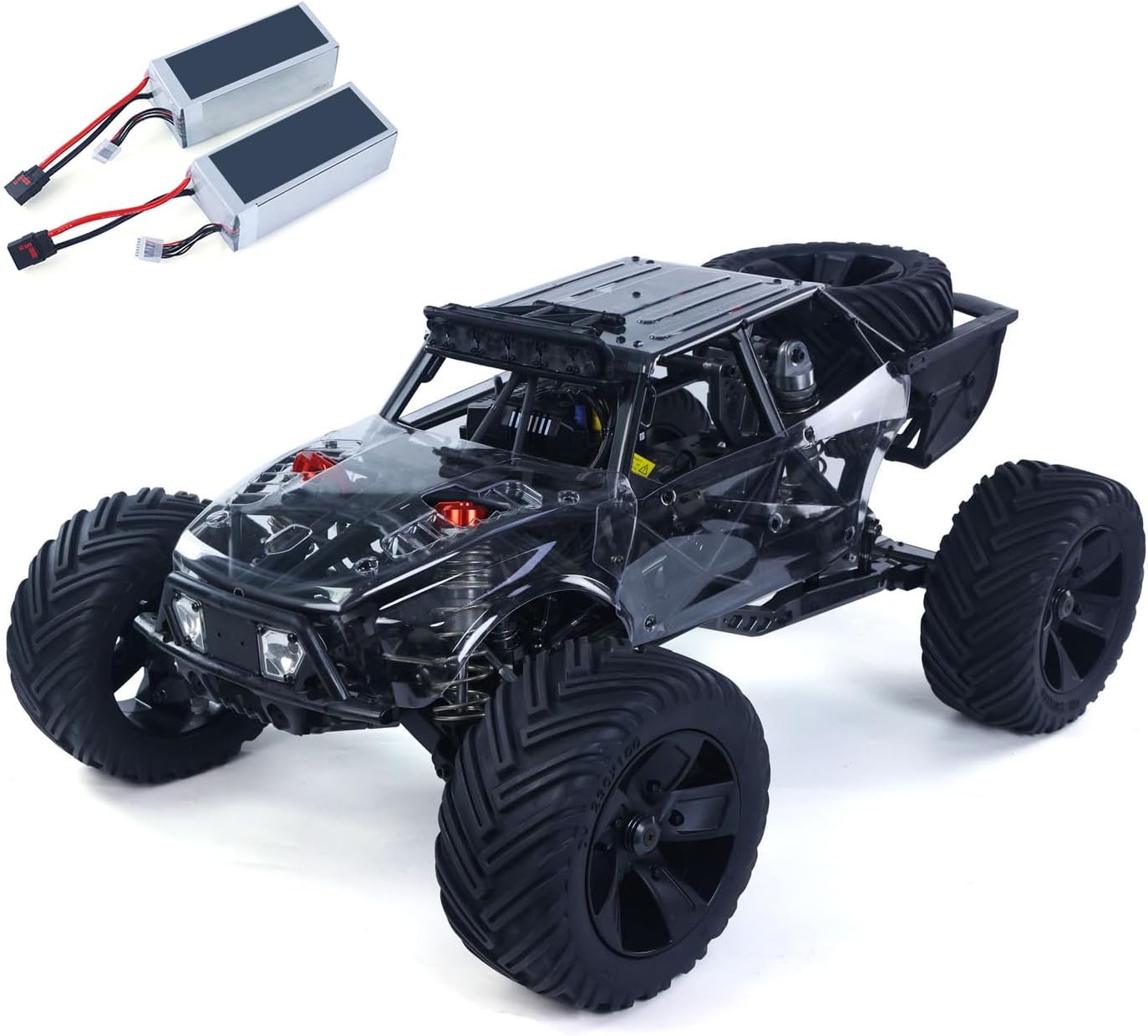249Km/H High Speed 1/5 RC Off Road Car Gr1 Pro Electric Model 2Speed Remote Control Rock Crawler Metal Chassis Rear Axel Locks Hobby Grade Model for Adult Hobby