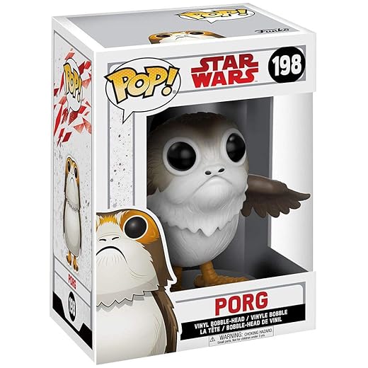 Funko Star Wars Episode Viii Pop! Vinyl Bobble-Head Figure Porg 9 Cm Mini