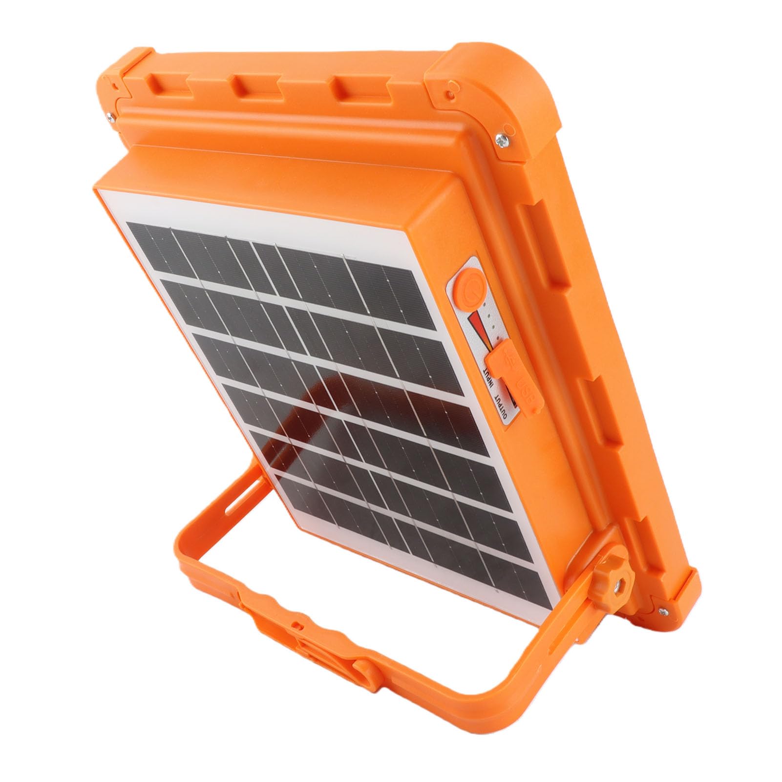 SIXRUN Lampe de Travail Solaire Portative Rechargeable de 300W, avec Batterie de 10000mAh, Lampe de Travail D'extérieur à LED pour les Pannes de Courant, étanche IP65