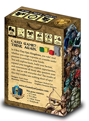 Ultra-Tiny Epic Kingdoms Pocket Board Game miniatura 4