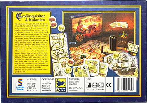 Preisvergleich Produktbild Schmidt Spiele 48114 - Grossinquisitor & Kolonien