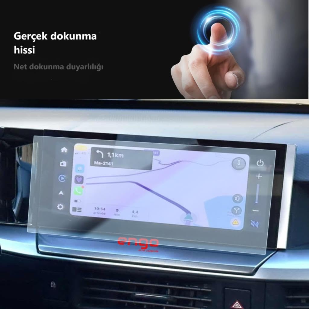 Engo Opel Frontera 10 İnç İle Uyumlu Ekran Koruyucu Multimedya Nano Parlak