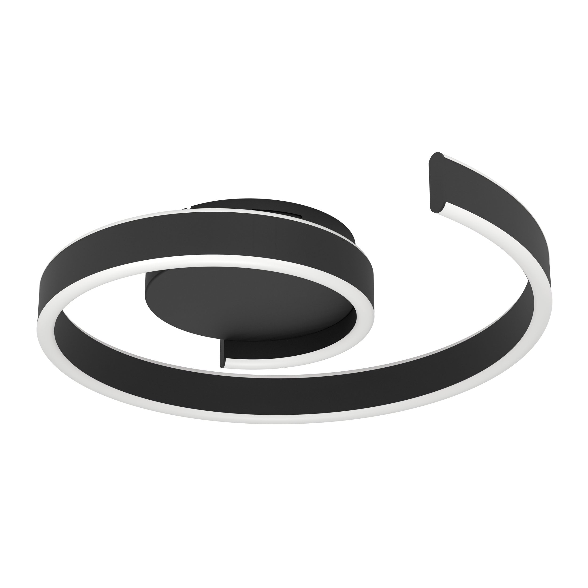 EGLO connect.z Smart-Home LED Deckenleuchte Andabaia-Z, Deckenlampe dimmbar | ZigBee, Matter, App und Sprachsteuerung Alexa, warmweiß-kaltweiß, schwarz