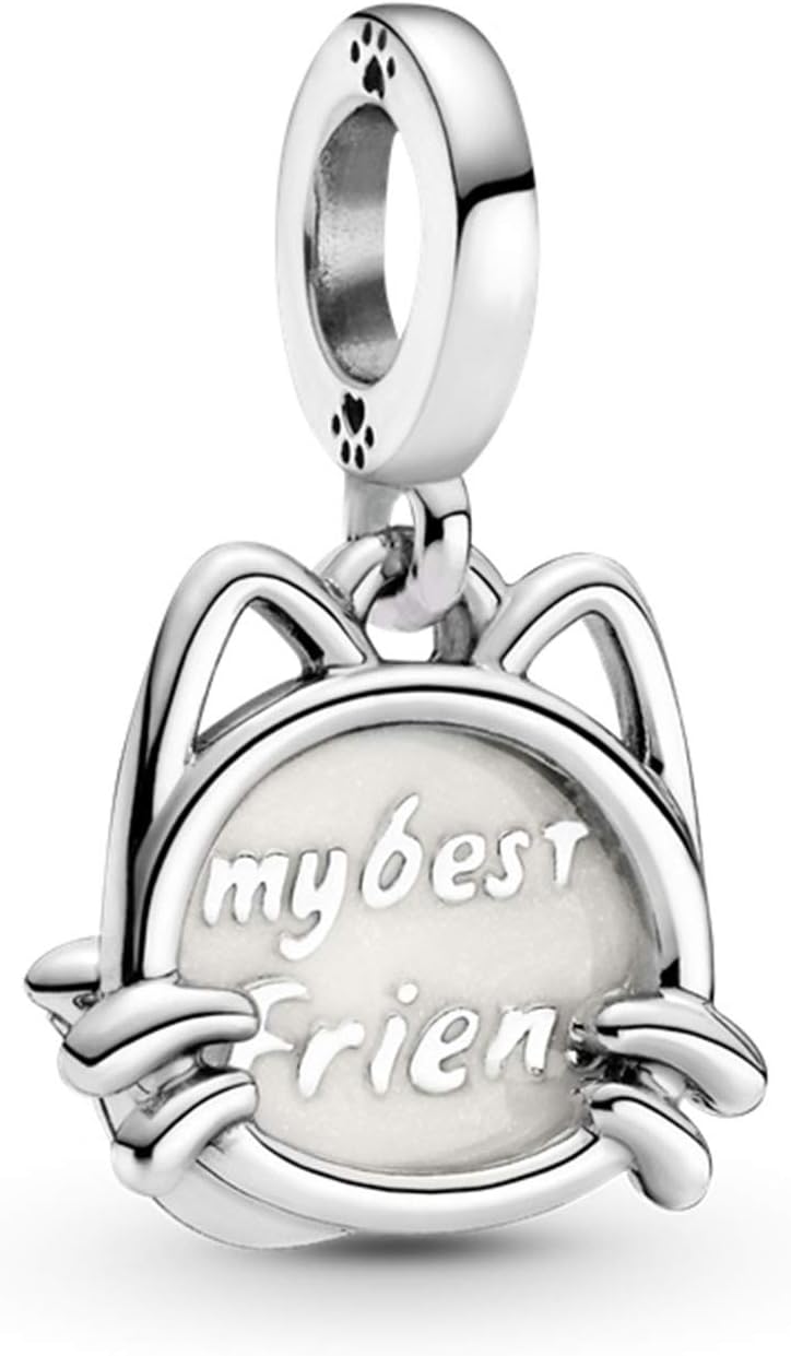 2022 Spring 925 Sterling Silver Cute Animal Collection Butterfly Dragonfly Silver Charm Beads Pendant Bracelets Jewelry For Woman Enamel Processed