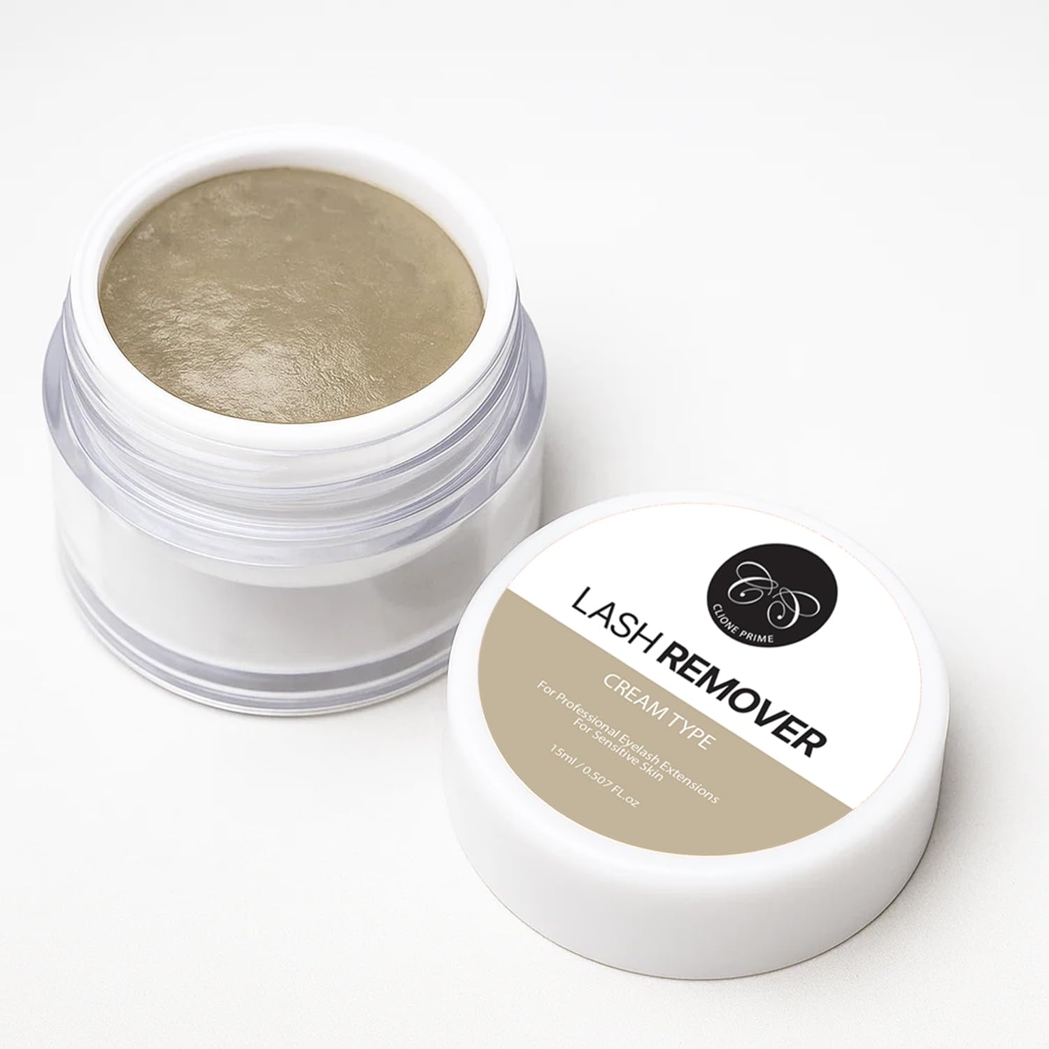 Eyelash Extension Cream Glue Remover - 15ml Lash Remover - Fast Dissolution, Easy To Use, Quick Lash Adhesive Removal, Salon & Home Use, Powerful Adhesive Dissolver, No Scent & Burns