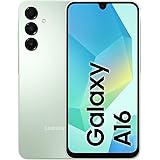 Samsung SAMSUNG Galaxy A16 4G LTE (128GB + 4GB) International Model SM-A165F/DS Factory Unlocked 6.7" Dual Sim 50MP Dual Cam (Case Bundle) (Light Green)