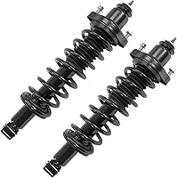 Vista 95 de Detroit Axle - 2 puntales traseros para Lexus RX330 Toyota Highlander 2004-2007, 2007 RX350, 2 puntales completos con montaje de resorte helicoidal