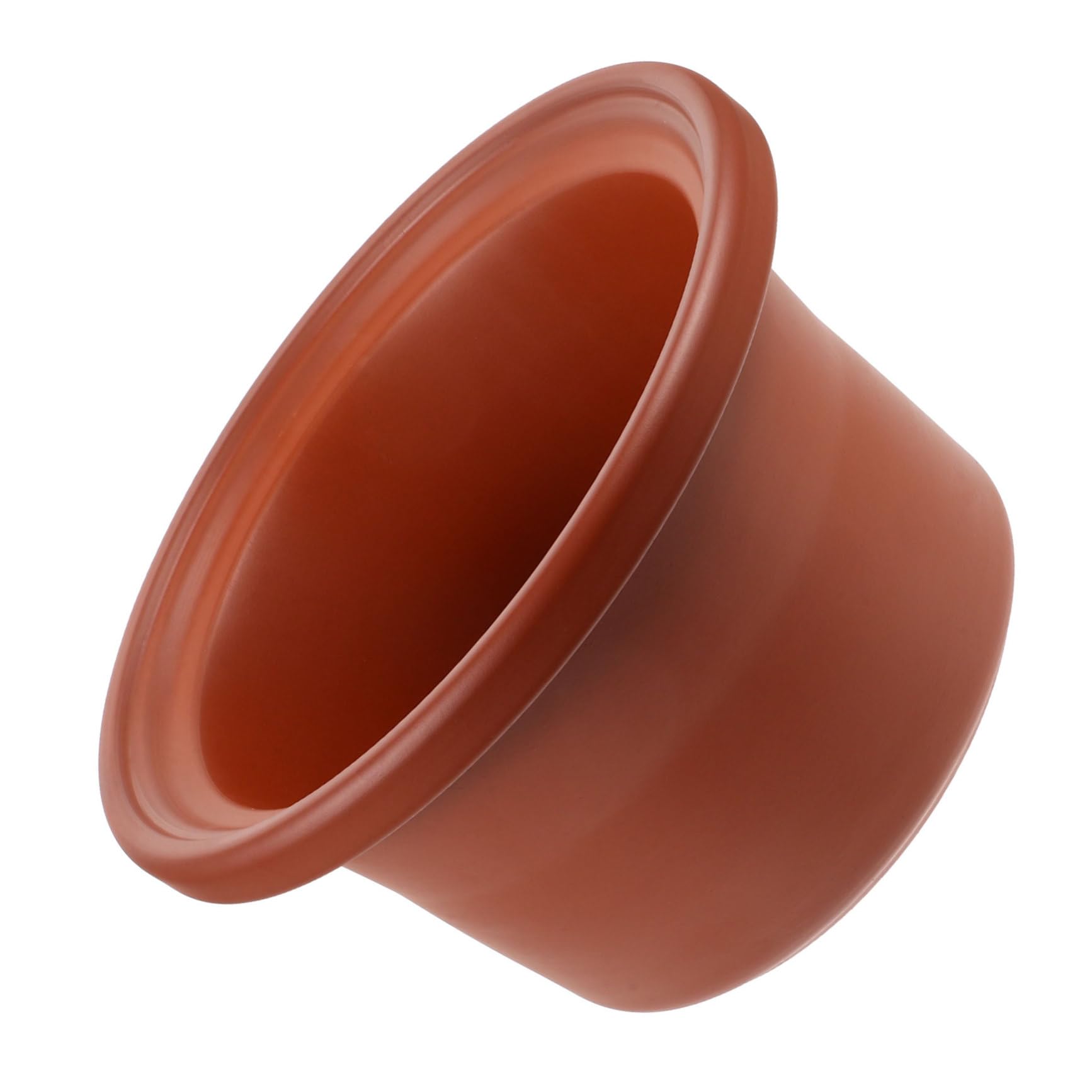 MAGICLULU Slow Cooker Liner Ceramic Casserole Inner Pot Brown Clay Pot Liner 4.5l Capacity Multi-function Cooker Insert