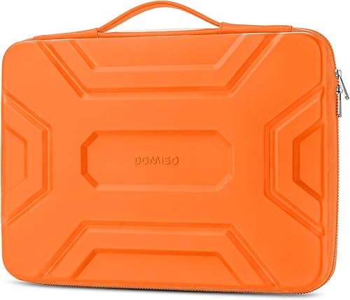 Miniatura 11 de DOMISO Funda para laptop de 17 pulgadas con asa, a prueba de golpes, funda protectora de EVA impermeable para laptop HP Dell Asus de 17.3 pulgadas,