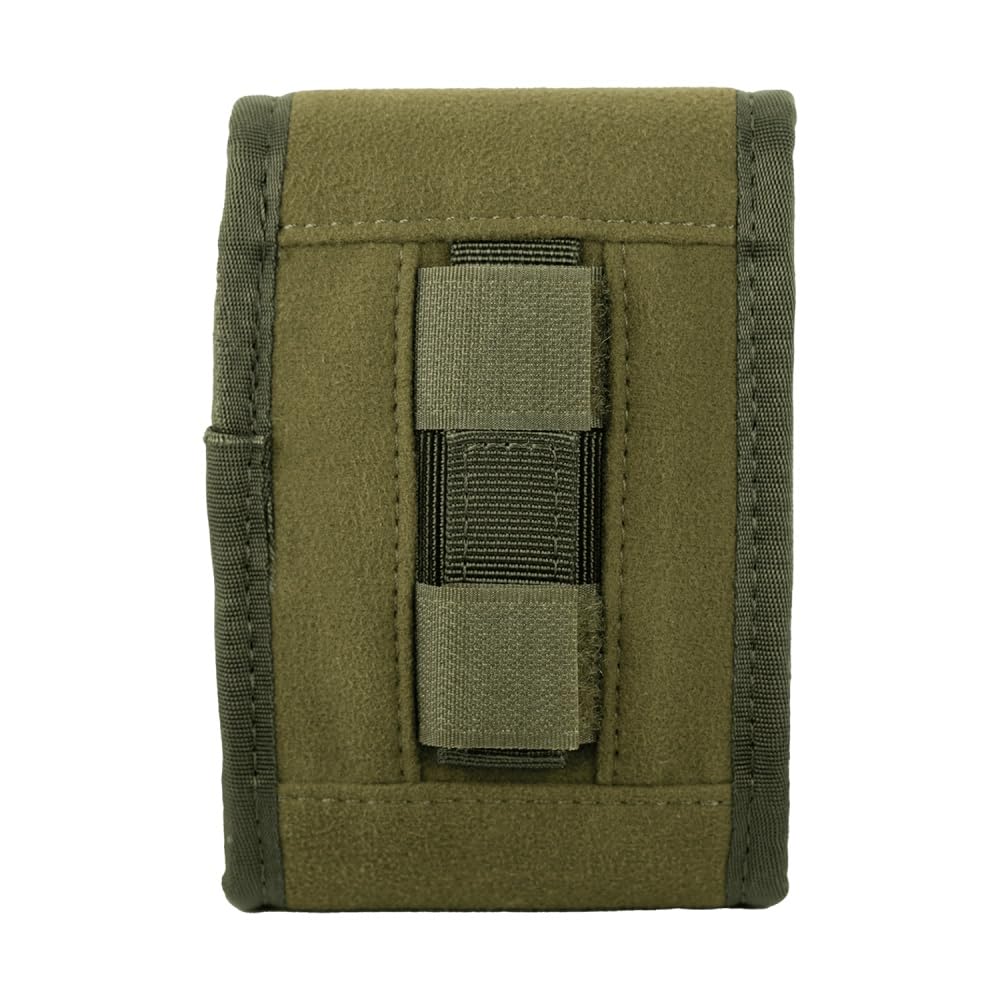 Rangefinder-Tasche (Grün) für Fernglastasche, Bino Harness - Entfernungsmessertasche für die Jagd und Pirsch, geräuschlos, Molle, modular