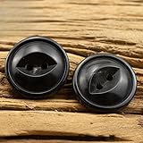 Les boutons fisheye sont disponibles dans une variété de tailles et de couleurs rétro, répondent à vos différents besoins de couture, ils peuvent remplacer les boutons perdus et rendre vos vêtements restaurés et plus accrocheurs.