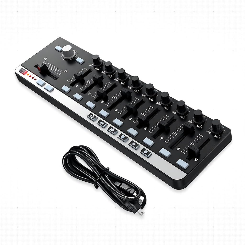 EasyControl 9 Controlador MIDI portátil USB de perfil delgado