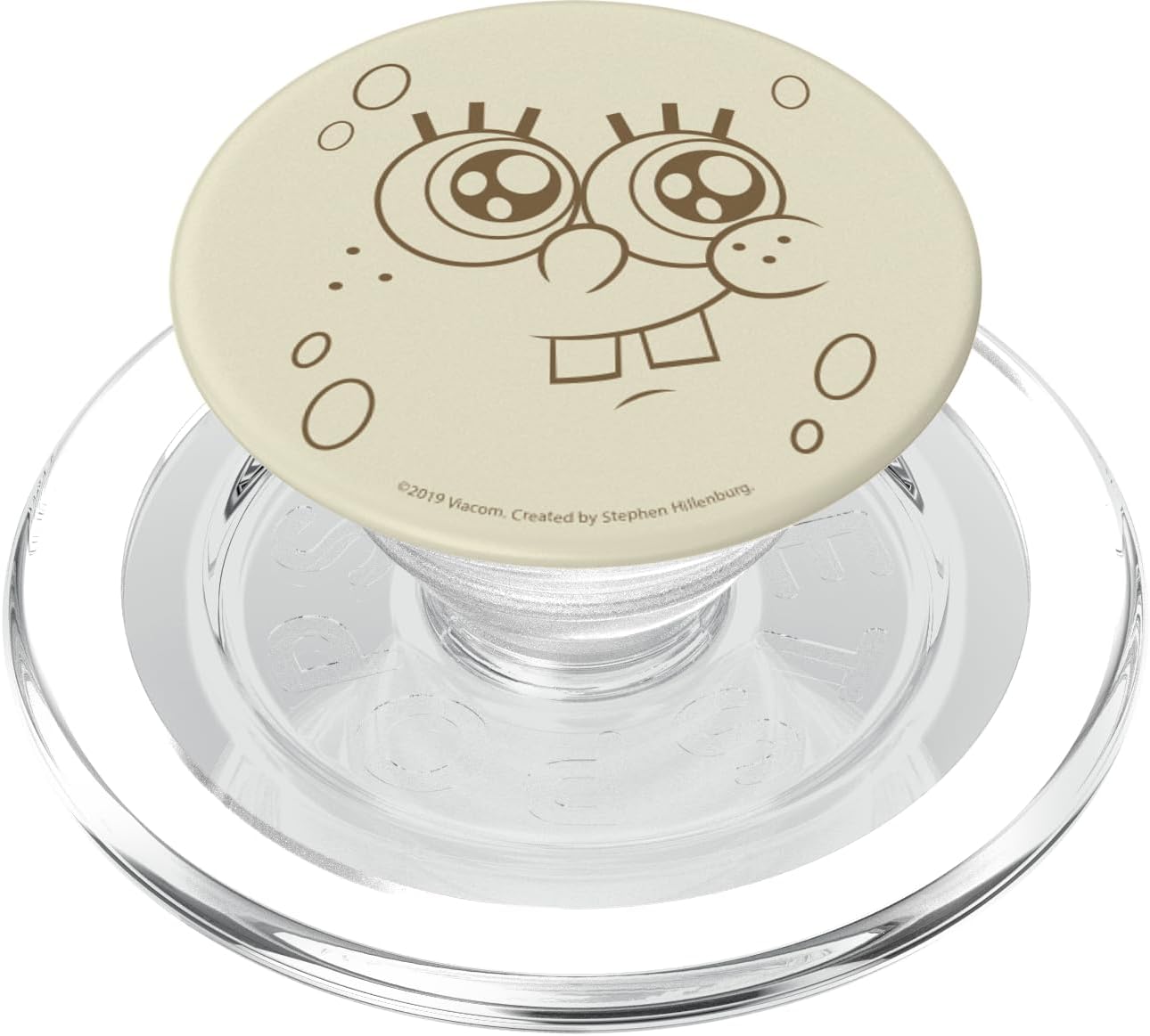 SpongeBob SquarePants Smile Side Grin PopSockets MagSafe PopGrip for iPhone