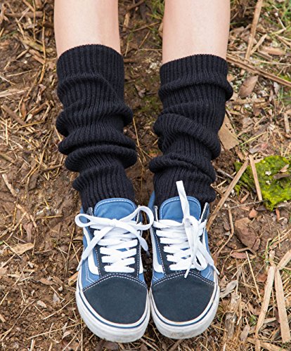 Toes Home Long Leg Warmers Womens, Slouchy Socks for Ballet Pilates Dance Yoga Y2K Stirrup Knit Boot Cuffs Winter Legwarmers4