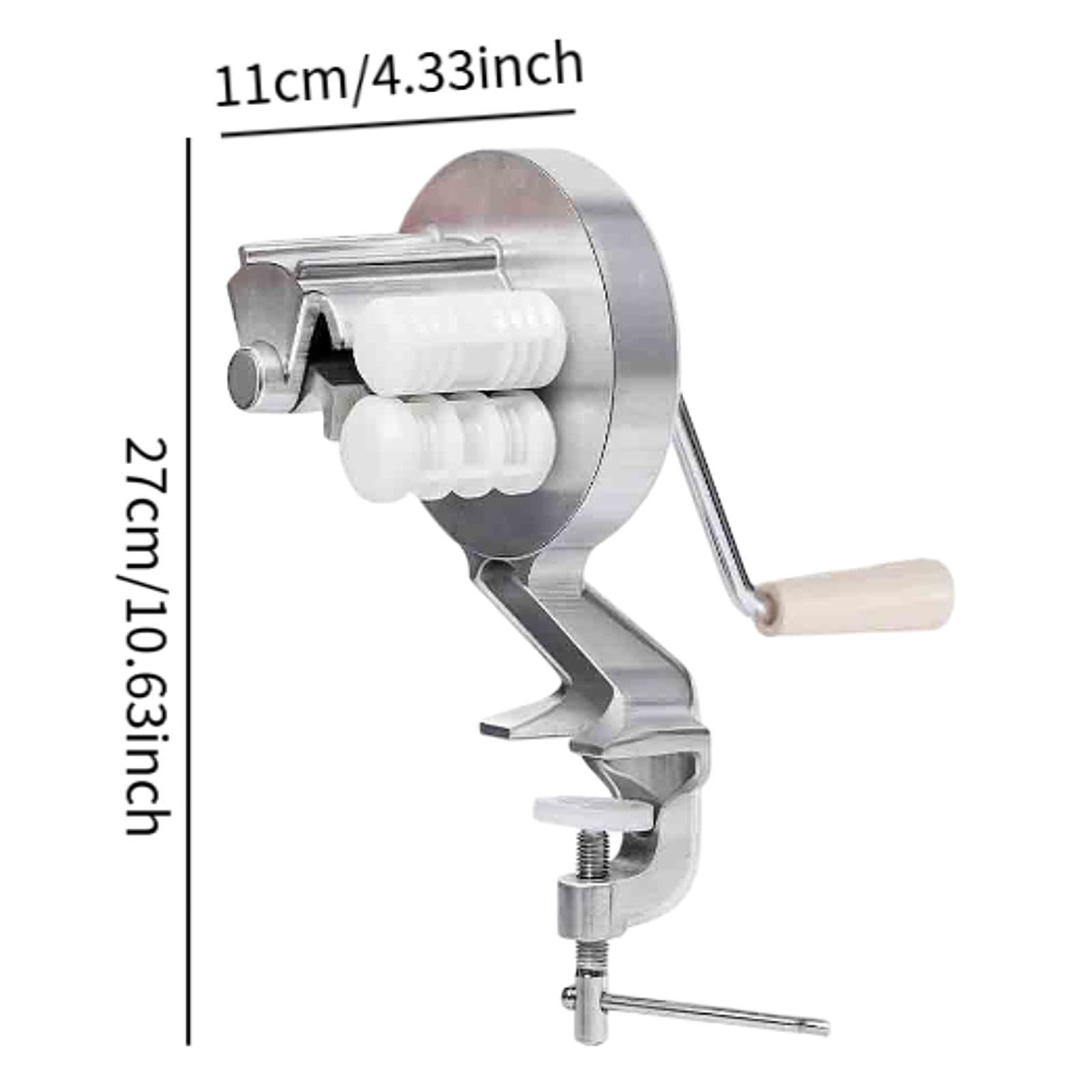 Homyl Máquina Manual para Hacer Pasta, con, para Cocinas Y Restaurantes.