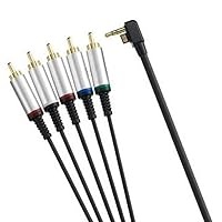 Vista 2 de Adaptador de cable compuesto HDTV de audio componente de la infancia AV HD para PSP2000 3000