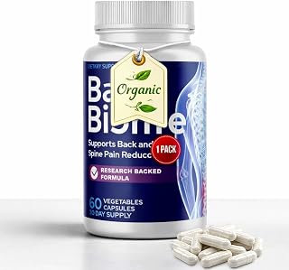 Backbiome Advanced 7-Strain Daily Caps Formula, Easy Everyday Routine, Vegan Friendly, Non-GMO, 60 Count