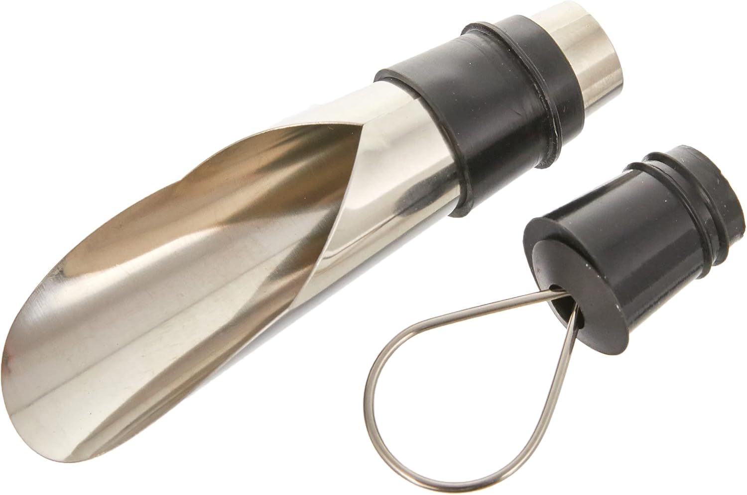 LACOR Wine Vacuum Sealer W / 2 Caps, Stainless Steel, Black, 30 x 30 x