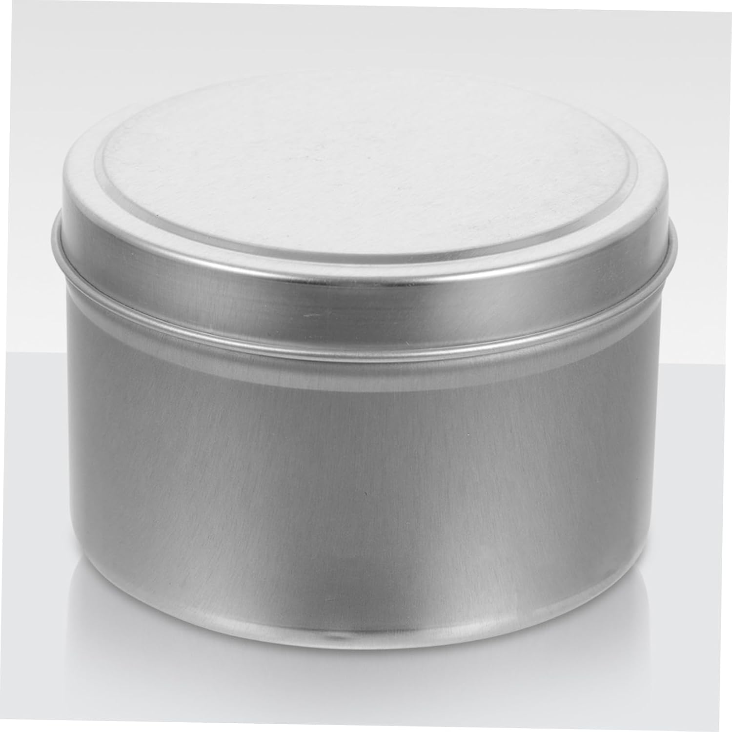 9pcs Candle Empty Tin Jar Tinplate Candle Container for DIY Projects Compact Storage Jars