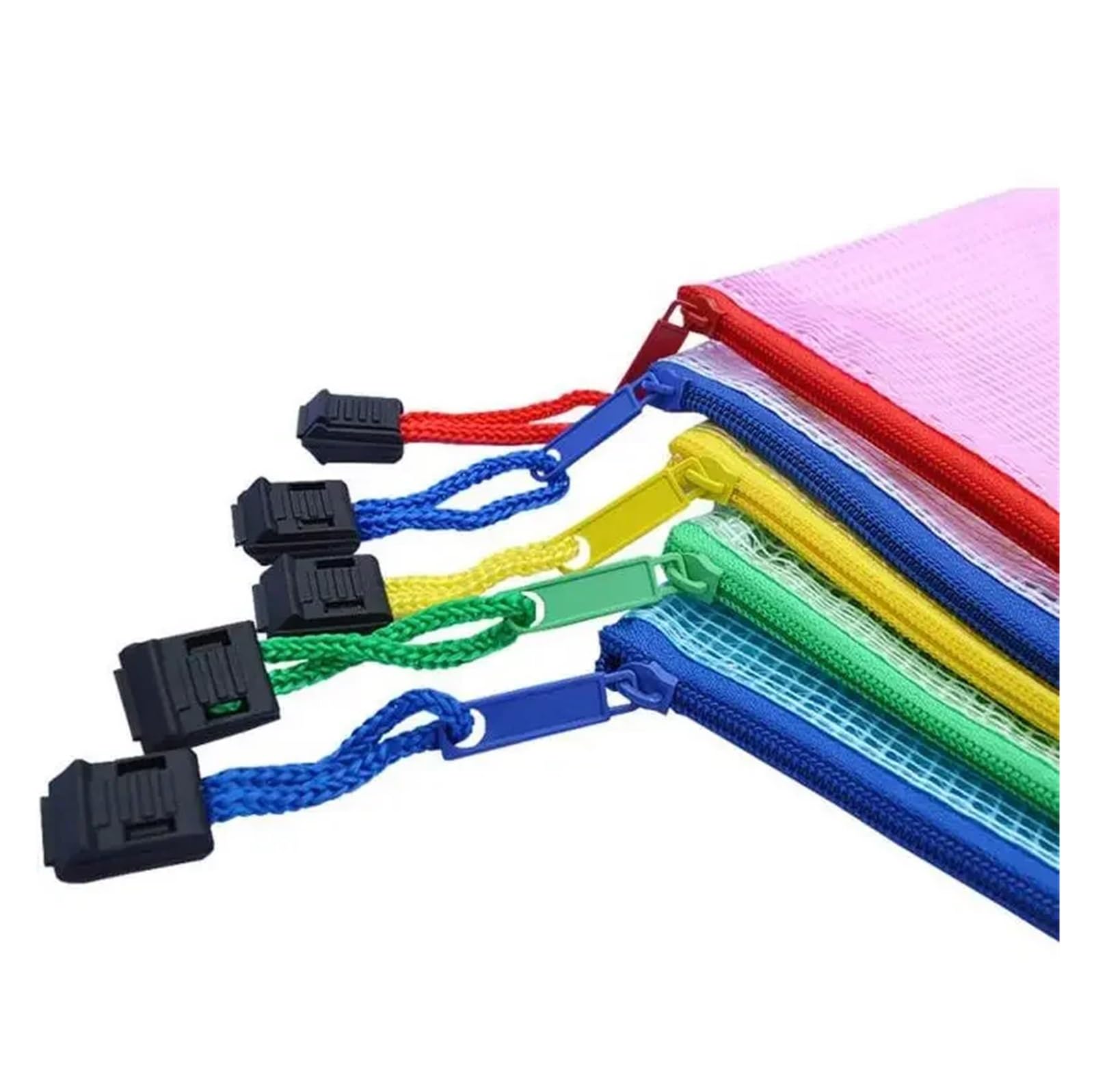 Custodia for documenti in plastica con cerniera
