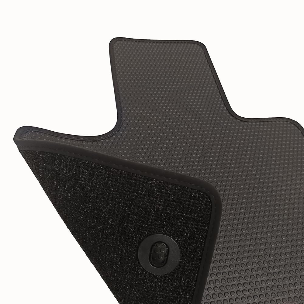 Car Lux AR07823 - Alfombras Alfombrillas a Medida en Goma CarGrip para Ebro s400 a Partir de 2025