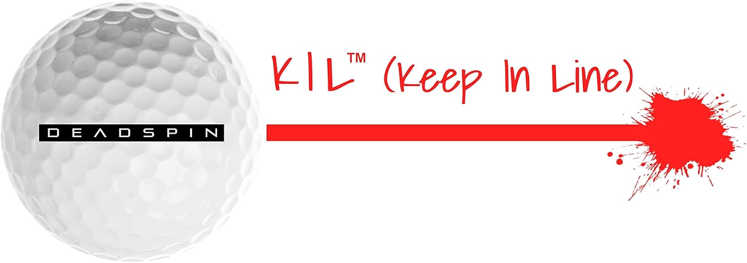 Deadspin Golf Premium Golf Balls with DeadSoft Core & Dimple Pattern Max Distance & Control