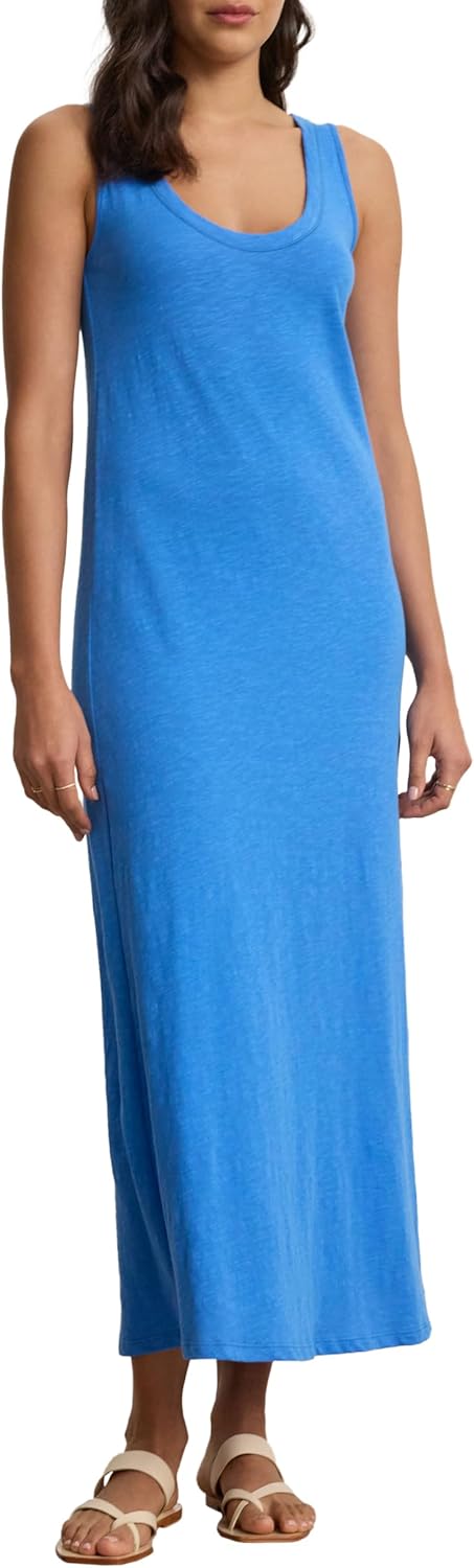 VELVET BY GRAHAM & SPENCER Women's Camila Velvet Originals Dress, Lapis, Small