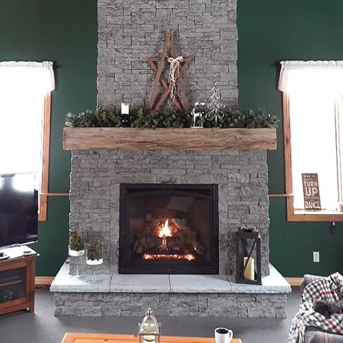 Miniatura 6 de Evolve Stone Capital Sky PS - Chapa de piedra plana con clasificación de fuego (14.25 pies cuadrados por caja)