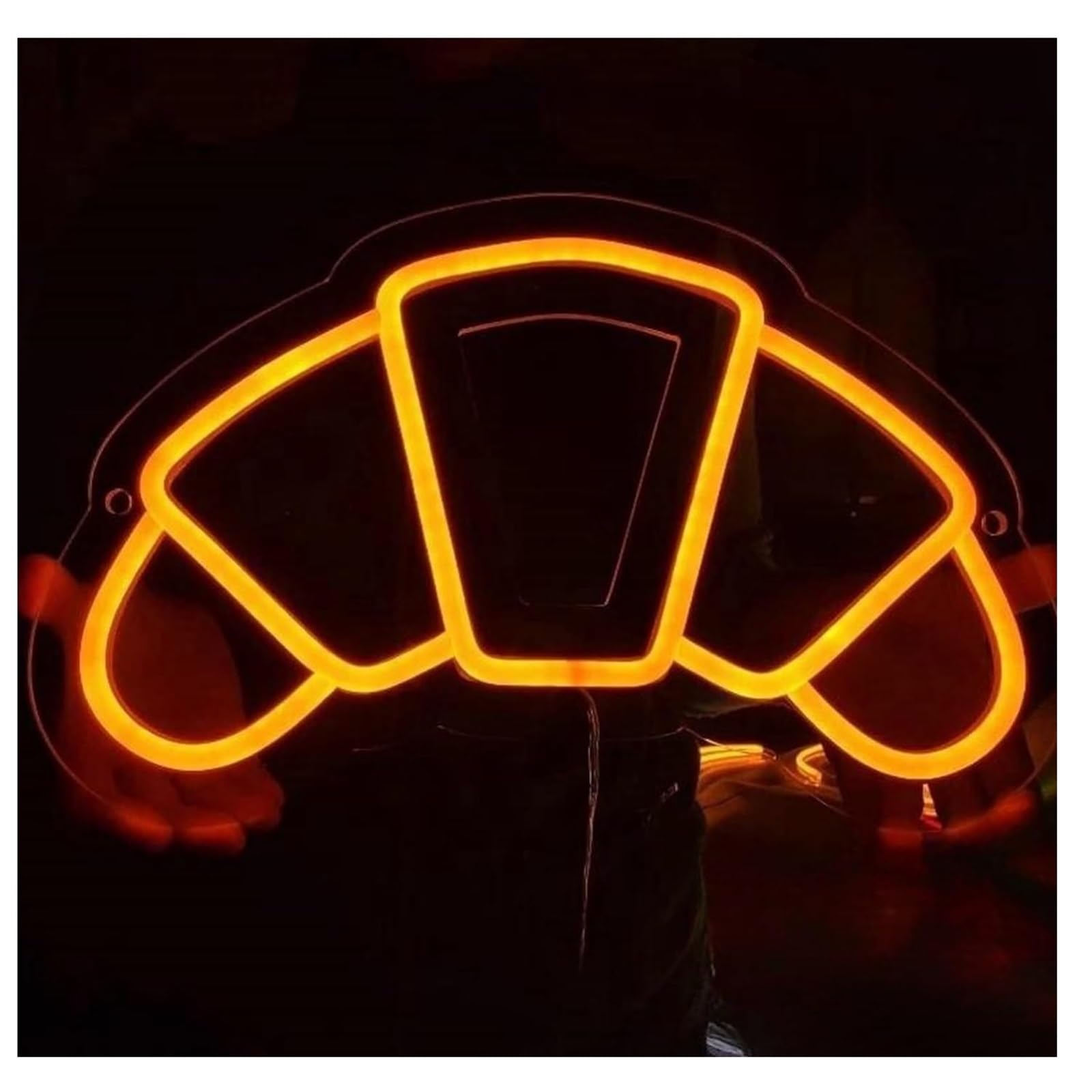 Zynther Neon lamp Soothing Ambiance Neon Signs for Bakery Powered by Adjustable Brightness, Lights(A)
