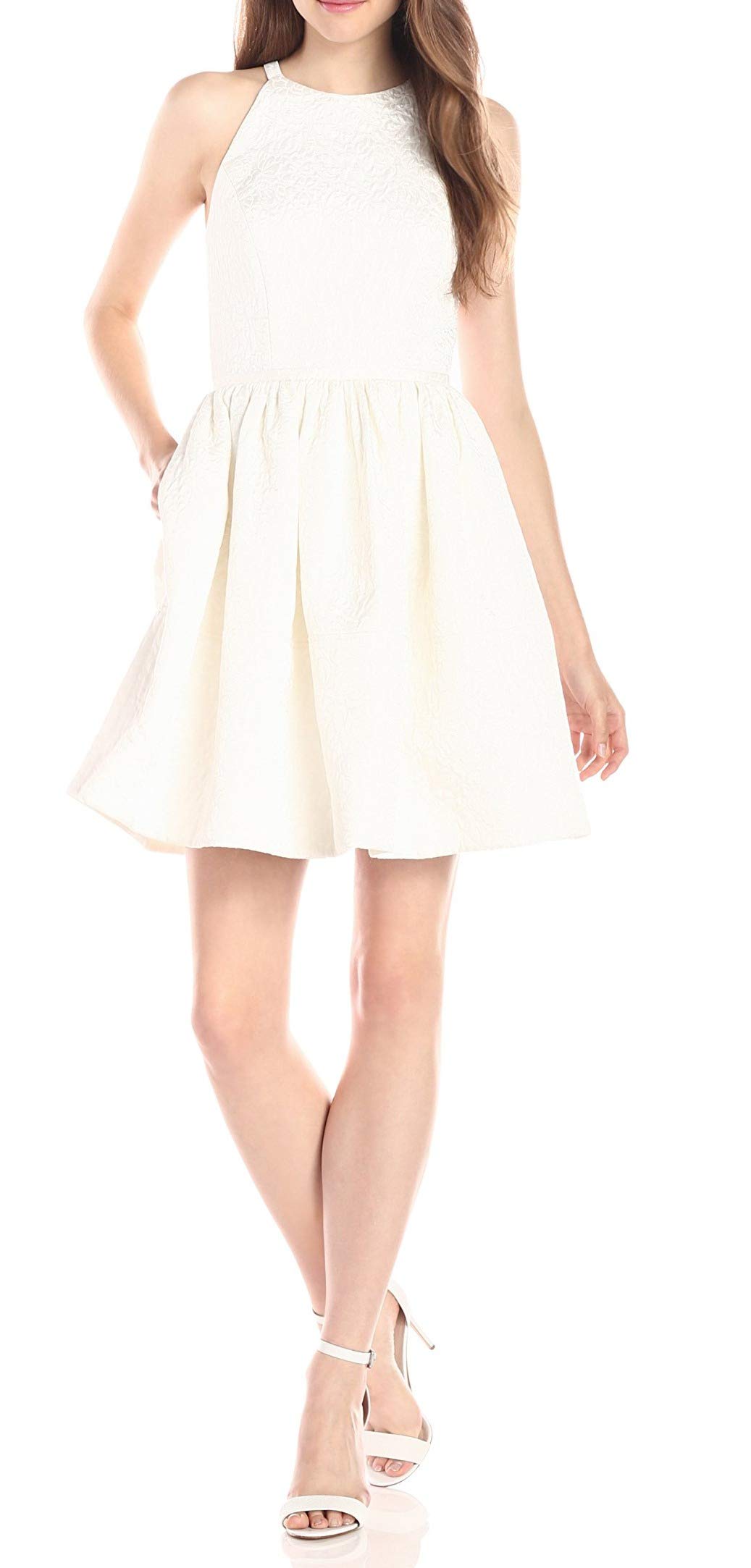 Erin FetherstonErin erin fetherston Women's Sienna Jacquard Flare Dress