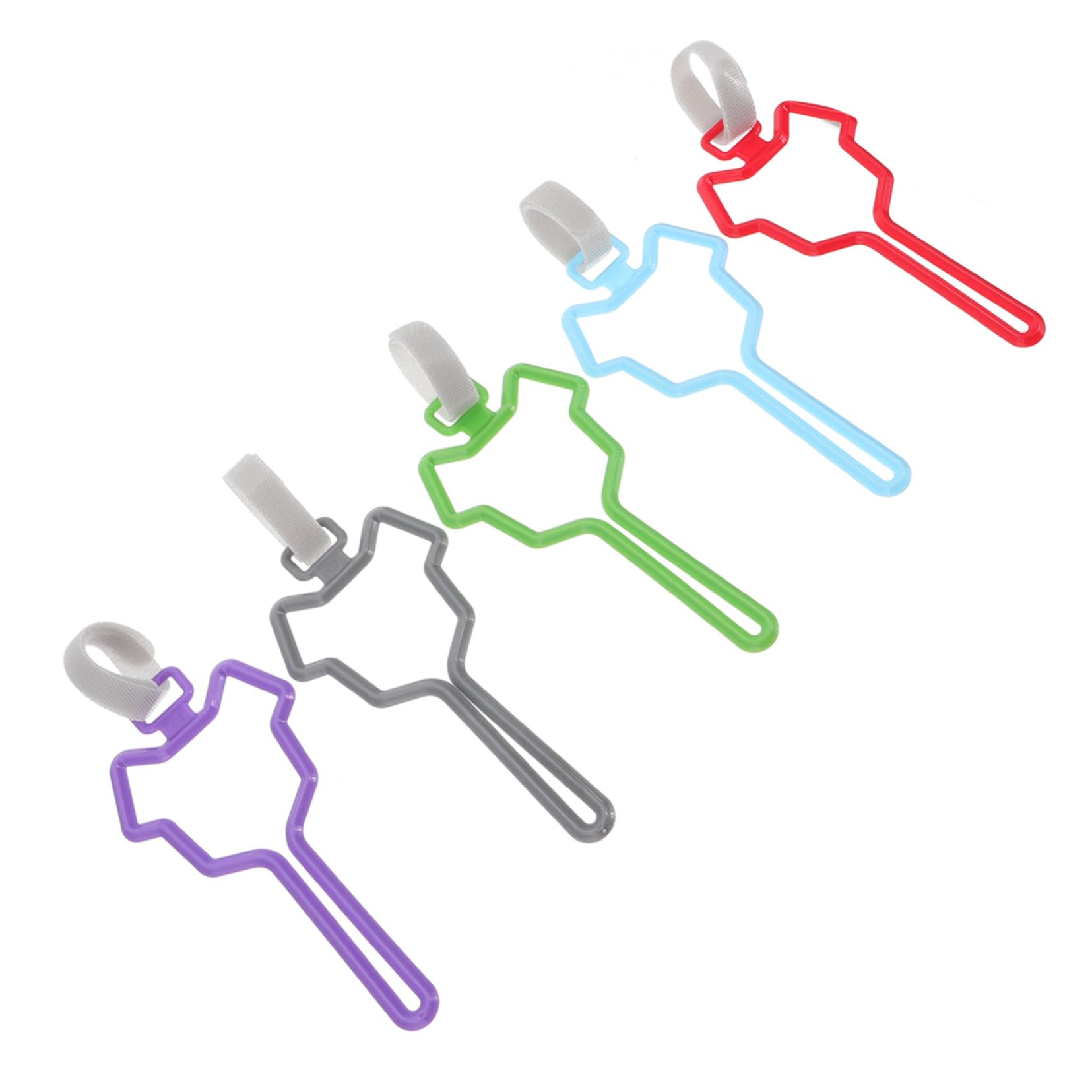 GALPADA 5 pièces Support à Déjections Canines Clip pour Laisse Distributeur Sacs Ramasse-crottes Chiot Accessoire Chien Pratique et Compatible Clé