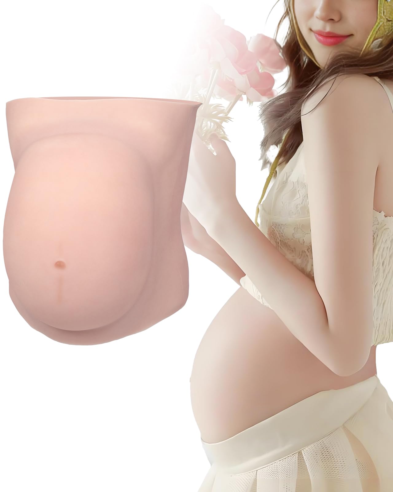 Photo 1 of KUMIHO Silicone Fake Pregnant Belly 9 Months