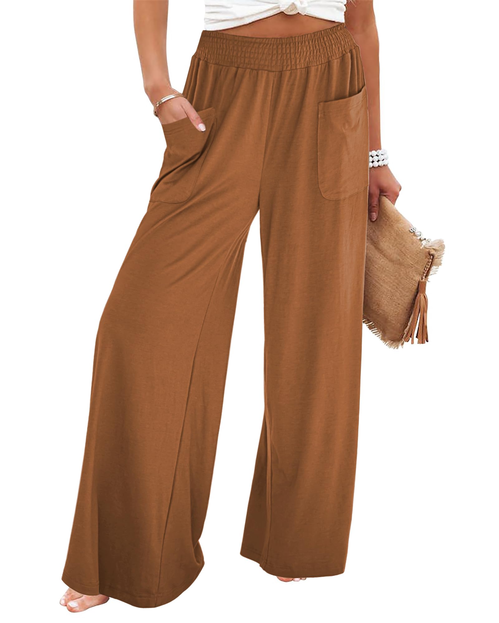 GRAPENT Wide Leg Palazzo Pants