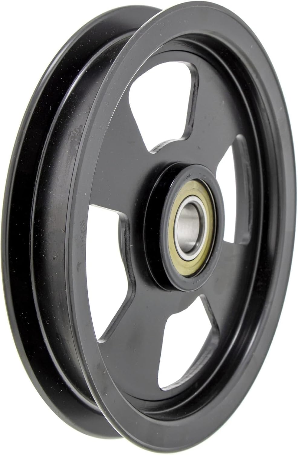 Replacement Part AUC14088 Deck Drive Idler for John Deere 1550 1570 1575 1580 652 661R Z997R Mowers, Replaces DMA210404
