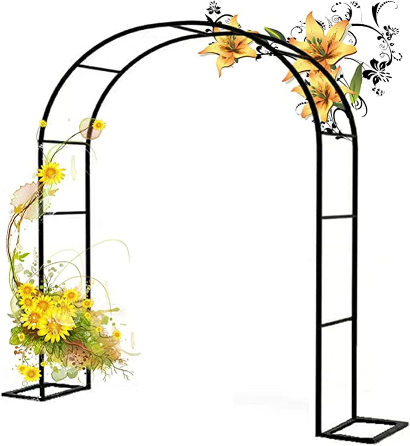 GueTTO Rosenbogen Hochzeitsbogen Gartenbogen Rankhilfe Torbogen Pergola