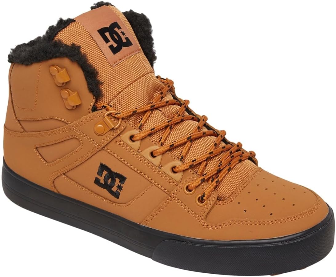 Amazon.com | DC Shoes Men's Pure High-top Wc Winter Sneaker, Wheat