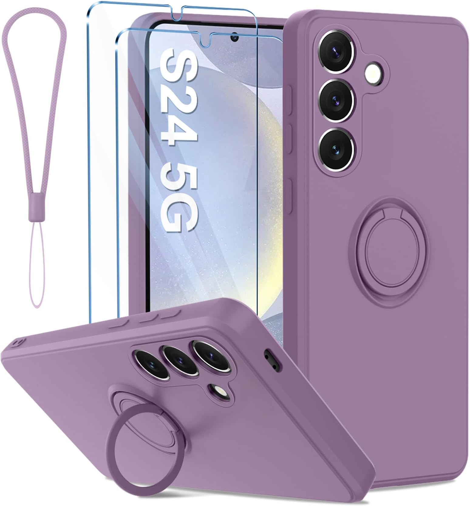 Nulaxy Soporte Giratorio Para Teléfono Celular De 360°, Totalmente Ajustable